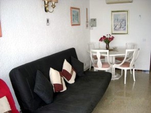 Edif Espana: living room