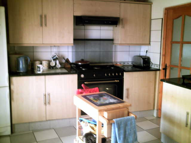 El Chorro apartment: kitchen